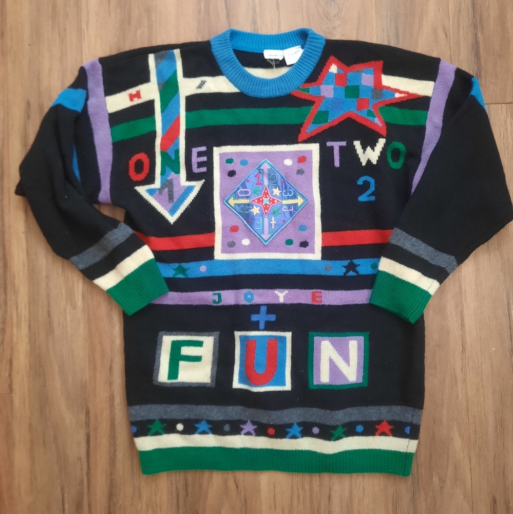 VINTAGE Joye + Fun Wool Sweater